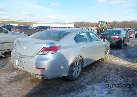 2012 Acura Tl 3.5 z USA, uszkodzony, nr VIN 19UUA8F23CA019017